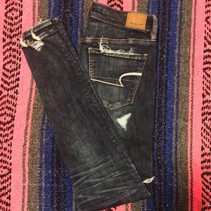 Size 8 American Eagle Distressed Jeans